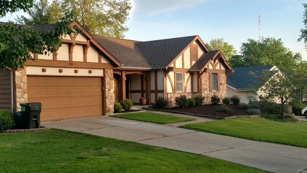 Hunters Pointe homes are known for their spacious rooms, solid construction large lots and perfect location for a growing family. This ranch will live up to all your needs. This 1,950 sq ft ranch boasts an additional 1,250 sq ft of finished basement including a 3/4 bathroom, large family room, a media center and 2 rooms with closets. The roof on this home is just 9 months old and the AC unit was replaced in 2015. The basement also has 2 large storage areas and two work benches for all your crafts and projects. Located in the Francis Howell Central School District with easy access to Hwy 94/364, Mid Rivers Mall Dr.