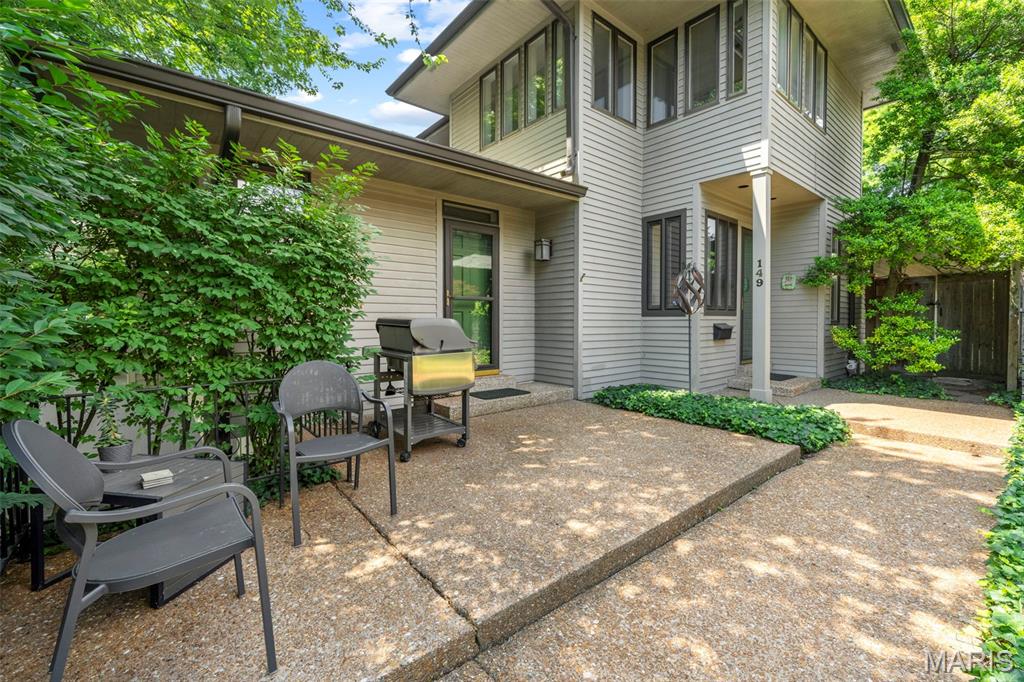 Welcome to 149 N. Hanley — a beautifully maintained 3-bedroom, 3-bath residence in one of the area’s most sought-after locations. From the moment you enter, you’ll appreciate the stunning hardwood floors that flow throughout the home, timeless charm, and the exceptional care this property has received over the years. Perfectly positioned within walking distance to downtown Clayton, this home offers the ideal blend of convenience, lifestyle, and comfort. Spacious living areas provide a warm and inviting atmosphere for both everyday living and entertaining, while thoughtful updates and meticulous upkeep make this home truly move-in ready. Step outside to discover a beautifully landscaped backyard retreat — a private oasis filled with lush gardens and serene outdoor spaces perfect for relaxing, entertaining guests, or enjoying peaceful evenings at home. Completing the property is a desirable 2-car garage and an unbeatable location close to premier dining, shopping, parks, and award-winning amenities. A rare opportunity to own a lovingly cared-for home in a central location.