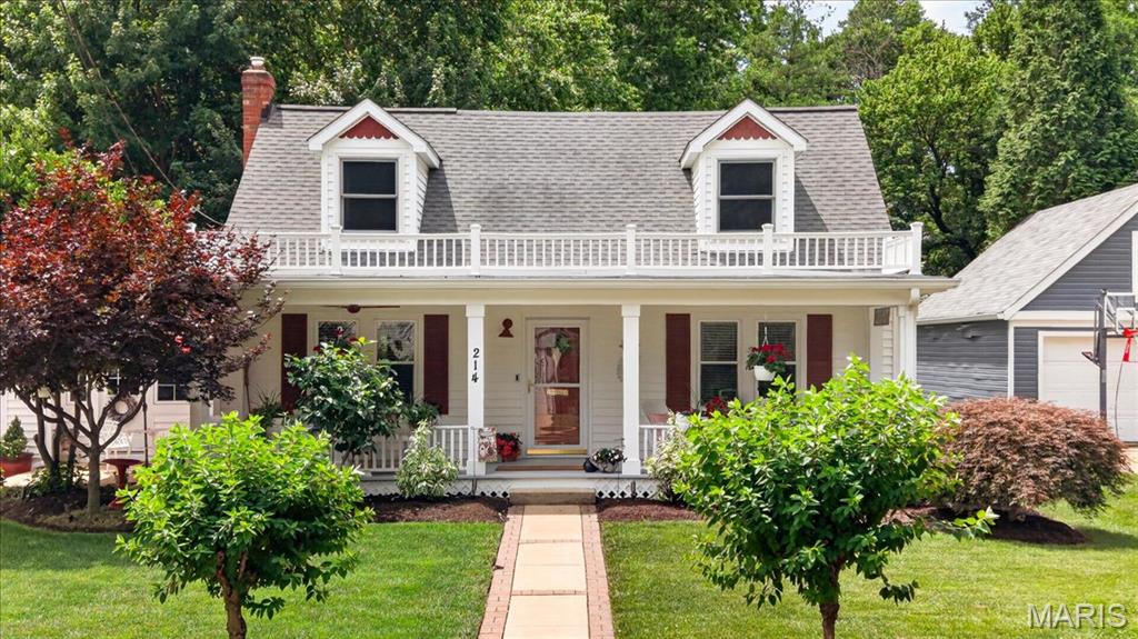 Nestled on sought-after Way Avenue, this beautifully maintained 4-bedroom, 2-full-bath Cape Cod offers timeless character, thoughtful updates, and an unbeatable location. The versatile floor plan features two bedrooms and a full bath on the main level, plus two additional bedrooms and a second full bath upstairs. Enjoy your morning coffee on the inviting front porch, a perfect spot to relax and take in the neighborhood charm. Inside, the light-filled breezeway creates an ideal dining nook and overlooks the meticulously landscaped backyard, providing a peaceful setting for everyday living and entertaining.
The backyard is a true highlight, featuring mature landscaping that reflects the care this home has received over the years. A one-car attached garage with an epoxy-finished floor offers both convenience and a polished appearance. Located within walking distance of Downtown Kirkwood & Kirkwood Park, you'll enjoy easy access to local shops, restaurants, community events, and recreational amenities. Opportunities on Way Avenue are rare—don't miss your chance to own a lovingly cared-for home on one of Kirkwood's most desirable streets.