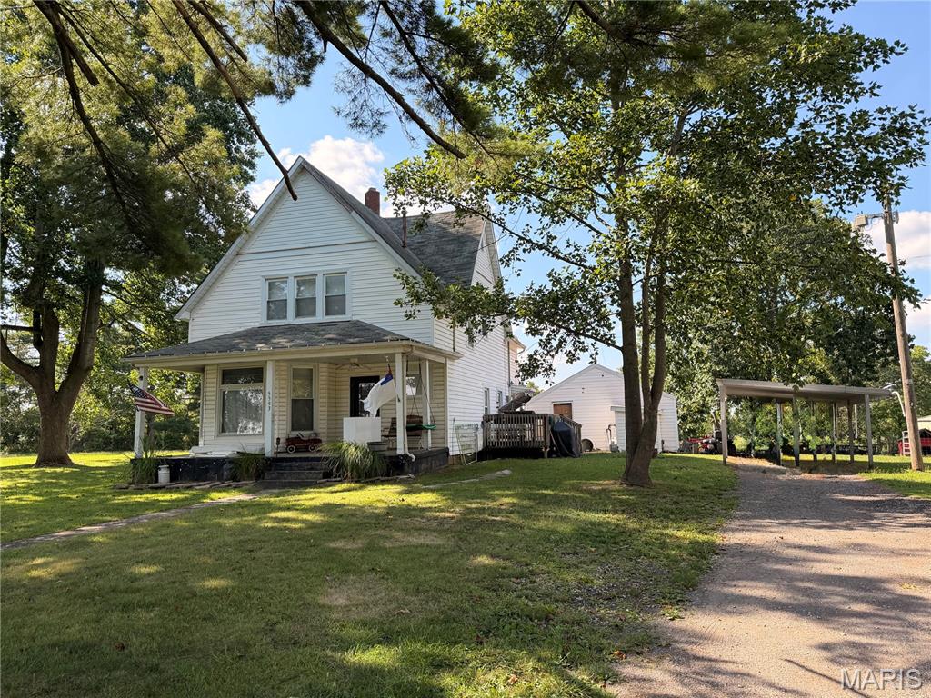 Endless possibilities await with this unique farmhouse property located on the edge of town! Situated on approx 3+/- acres, this versatile property offers the perfect blend of country charm, convenience, and income-producing potential. Currently operating as an investment property, the home is tenant-occupied, and an additional building on the property is rented and being used as a daycare, providing two established rental income sources. Whether you're looking to expand your investment portfolio, continue generating rental income, or explore future development opportunities, this property offers exceptional flexibility. With plenty of open space, a desirable edge-of-town location, and multiple streams of income already in place, the opportunities are truly endless. Continue it as a successful investment, create your own homestead, or bring your vision to life on these 3 acres. Properties with this much versatility don't come along often--schedule your showing today!