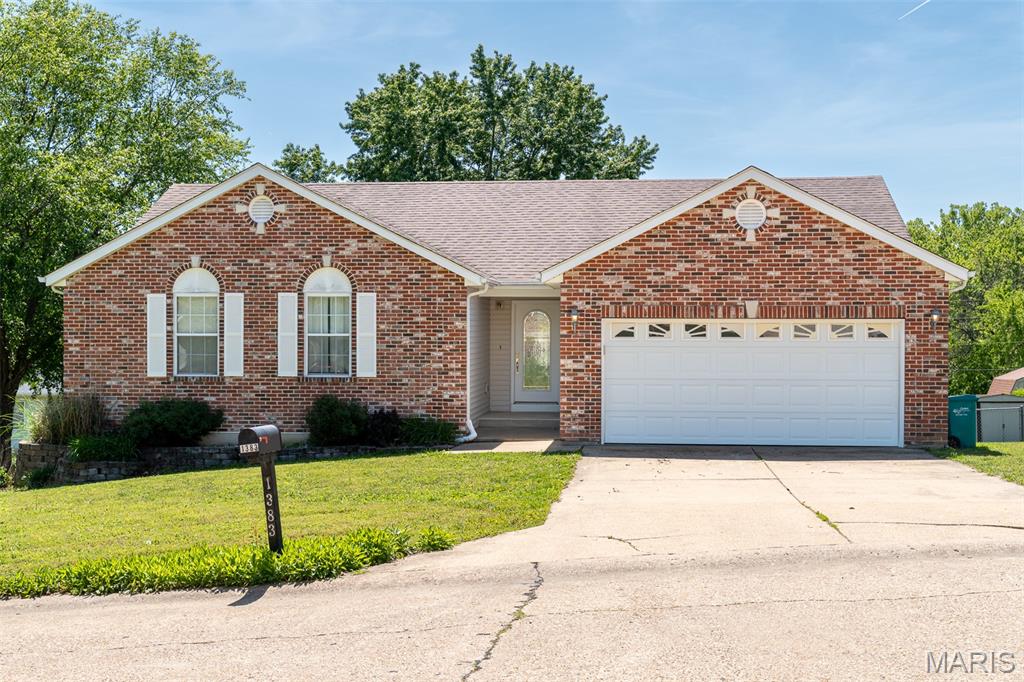 Don't wait to see this 3 bedroom/2 bath home!  There's 1,430 sq ft of living space with large living room.  The dining area has bay/bow door leading out o the deck for easy grilling.  Plenty of custom cabinets and countertop space and a pantry too.  The Prinmary bedroom is larger than most in the area, with a huge walk-in closet and full bath with double vanity.  Two more bedrooms on the main level are decent sized to.  The walk-out basement is unfinished and is roughed-in for a 3rd bathroom.  Great potential for family/recreation room, and/or another bedroom.  Schedule your appointnment today!  Showings start May 14.