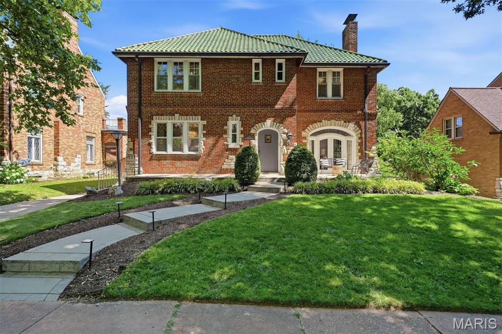 The one you've been waiting for in University City.

Beautifully updated, impeccably maintained, and surrounded by mature landscaping, 7325 Princeton Avenue delivers the perfect blend of timeless charm and modern refinement. Thoughtful improvements throughout include an updated kitchen, designer lighting, and a stunning full marble bath that feels more boutique hotel than everyday living.

The floor plan features an oversized sunken living room with stately fireplace and french doors opening to the serene front porch. The well-appointed dining room is brimming with character- from the gorgeous light fixture to the amazing windows. A cozy breakfast room, honors tradition with restored built ins. High quality custom cabinets, enhanced lighting and designer plumbing fixtures were selected with quiet intention for the masterful kitchen renovation.  

The second floor commands an equal level of preservation and enhancement with 4 very generously-sized bedrooms (one currently used as a dressing room) and two full bathrooms. Walk-in cedar hall closet. Additional storage and laundry can be found in the lower level, which provides access to the oversized 2 car garage. Outside, the meticulously manicured grounds and established landscape create a private, park-like setting rarely found at this price point.

Whether hosting guests, enjoying a quiet evening at home, or taking advantage of the nearby restaurants, parks, and conveniences that make University City so desirable, this residence offers a move-in ready lifestyle with all the right upgrades already in place.  New boiler, furnace, windows, gutters, electrical, attic insulation are highlights of the numerous updates. See feature list.

Sophisticated updates. Timeless appeal. An exceptional opportunity on one of University City's most beloved streets.