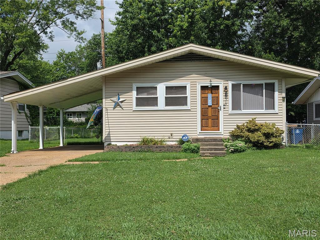 This 3-bedroom, 1 bath home awaits its new owners. This beautiful well-maintained home has had the same owners for 49 years.  With a little updating, you can have yourself a new home.  The basement is partially finished with a bar for entertaining.  Off street parking with a carport.  A fenced, level yard for entertaining with a storage shed.  Close to highways, schools and public transportation.