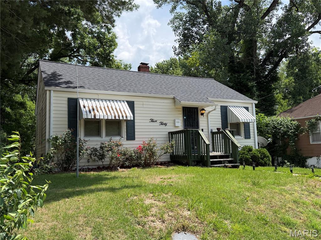 GREAT TURN-KEY RENTAL OPPORTUNITY!!!  Ranch home with separate living and dining rooms, kitchen w/walkout to deck, two bedrooms and 1 bath on main level.  Basement has minimal finish, storage, utility/laundry area and walk-out to driveway.  Partially fenced back yard w/patio.  Tenant Occupied.  ADD THIS ONE TO YOUR PORTFOLIO!