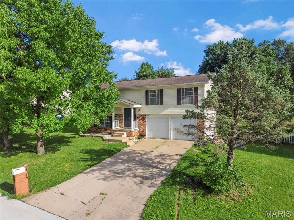 Welcome to 3846 Jeff Drive! This is a home that gives that true warm feeling. Step into the updated kitchen and walk straight out to the deck. Sip on your morning coffee with a view of the big beautiful backyard that’s perfect for the dogs to run, entertainment and kids to play. Luxury laminate plank flooring stretches across the main floor living and dining areas, giving the open layout a bright, elevated feel that flows from room to room. Retreat to the primary suite, complete with a full bathroom and a stunning patterned tile accent wall that adds a designer touch. Downstairs offers the perfect work from home space, a spot to watch sports or have movie nights with comfort. The backyard is ready to become your favorite gathering spot, complete with a hot tub hookup for unforgettable evenings under the stars. Schedule a showing today and experience your next chapter!