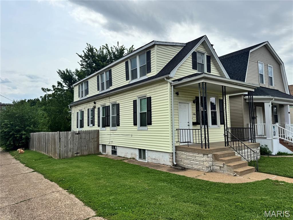 Welcome to 4116 Taft, a move-in-ready 3-bedroom home in the heart of the sought-after Bevo Mill neighborhood! Combining historic South City charm with modern updates, this home offers the space, character, and convenience today's buyers are looking for. Just minutes from local favorites including Das Bevo, neighborhood restaurants, coffee shops, parks, shopping, and quick access to downtown St. Louis.

Inside, you'll discover a home that lives much larger than expected with oversized living and dining rooms, tall ceilings, abundant natural light, and luxury vinyl flooring throughout. The updated kitchen is the centerpiece of the home, featuring granite countertops, white cabinetry, stainless steel appliances, subway tile backsplash, a large pantry, and generous prep space for everyday living and entertaining.

The flexible floor plan offers three spacious bedrooms plus room for a home office, nursery, workout space, or hobby area to fit your lifestyle. Step outside and enjoy both a covered front porch and a covered back deck overlooking the fully fenced backyard—perfect for entertaining, pets, gardening, or simply relaxing.

Additional highlights include newer HVAC, an updated electrical panel, PVC plumbing stack, a walk-out basement with abundant storage, and the seller will provide a passing municipal occupancy inspection.

If you've been searching for an updated South City home with generous living space, outdoor living, and one of Bevo Mill's most convenient locations, 4116 Taft is one you won't want to miss.