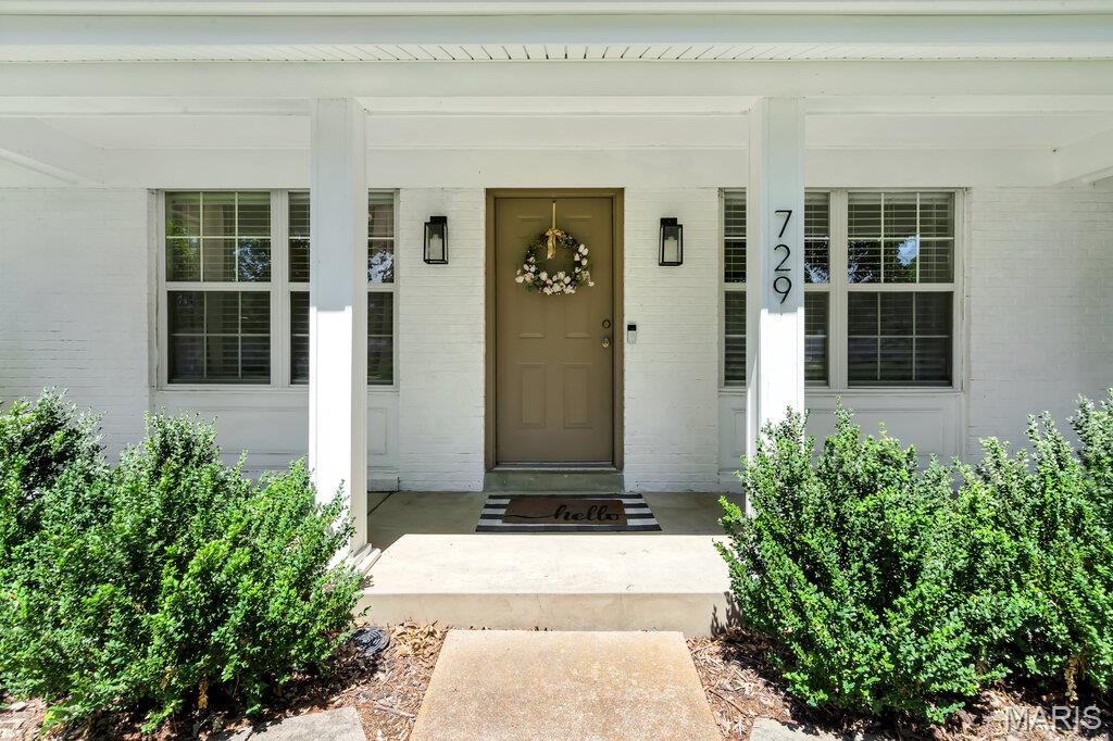 Welcome home to this beautifully maintained, move-in ready ranch nestled in the highly desirable Gascony neighborhood! Offering the perfect blend of comfort, style, and convenience, this inviting 3-bedroom, 1.5-bath home has been thoughtfully updated while maintaining its timeless charm. From the moment you arrive, you'll appreciate the attractive curb appeal, mature landscaping, and welcoming front entrance that set the stage for everything this wonderful home has to offer.

Step inside to discover a bright, open floor plan filled with natural light and gleaming hardwood floors that flow throughout much of the main level. The spacious living room provides an inviting gathering space for family and friends and opens seamlessly into the dining area, creating an ideal layout for both everyday living and entertaining. Large windows allow sunlight to pour in, creating a warm and inviting atmosphere you'll love coming home to.

The updated kitchen is sure to impress with its custom 42-inch cabinetry, solid surface countertops, stainless steel appliances, pantry, and abundant cabinet and counter space. Whether you're preparing a quick breakfast or hosting holiday meals, this kitchen offers both functionality and style. The adjoining breakfast area features sliding glass doors that lead directly to the backyard patio, making indoor and outdoor entertaining effortless.

The main level offers three comfortable bedrooms, each with generous closet space and plenty of natural light. The updated full bath features tasteful finishes, while the convenient half bath adds additional functionality for family members and guests alike.

The finished lower level significantly expands your living space and offers endless possibilities. A spacious family room provides the perfect place for movie nights, watching your favorite sporting events, or simply relaxing after a long day. The custom wet bar creates an outstanding entertainment area for hosting gatherings, while the additional open space easily accommodates a game table, pool table, home office, exercise equipment, children's play area, or hobby room. The unfinished portion of the basement provides exceptional storage, laundry facilities, and additional workspace for projects and seasonal items.

Step outside and enjoy your own private backyard retreat. The fenced backyard backs to common ground, offering additional privacy and a peaceful setting rarely found in such a convenient location. The patio is ideal for grilling, outdoor dining, relaxing with your morning coffee, or enjoying evenings with family and friends. The spacious yard provides plenty of room for pets, gardening, or outdoor activities while the common ground beyond creates an open, park-like feel.

Additional features include an attached one-car garage, insulated windows, updated bathrooms, neutral décor, quality finishes throughout, and pride of ownership that is evident from room to room. This home has been lovingly cared for and is truly move-in ready, allowing its next owners to simply unpack and begin enjoying everything it has to offer.

Location is another outstanding feature of this exceptional property. Situated in the highly acclaimed Parkway School District, you'll enjoy convenient access to shopping, restaurants, grocery stores, parks, walking trails, medical facilities, entertainment, and recreational opportunities. Major highways are just minutes away, making commuting throughout the St. Louis metropolitan area quick and convenient while still allowing you to enjoy the charm and tranquility of an established Manchester neighborhood.

Whether you're a first-time buyer looking for the perfect place to call home, someone looking to downsize without sacrificing quality or living space, or simply searching for a beautifully maintained home in an outstanding location, this property checks all the boxes. With its inviting floor plan, beautifully updated kitchen, finished lower level complete with a custom wet bar,