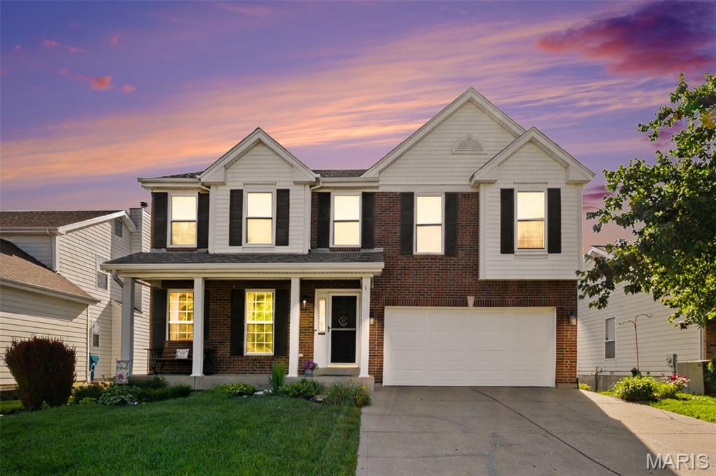Welcome to one of South County's most desirable communities, where this well-maintained four-bedroom, four-bathroom home offers 2685 square feet of thoughtfully designed living space.
The open concept floor plan creates a natural flow throughout the main level, making daily life and entertaining effortless. A kitchen equipped with stainless steel appliances and a generous walk-in pantry anchors the heart of the home, while the main floor laundry adds everyday convenience. All four bedrooms are generously sized with walk-in closets, and the primary bedroom features a bath with a separate tub and shower for a touch of luxury. 
The finished walkout basement with its own full bathroom expands your possibilities - ideal for a recreation room, home office, or fitness area. The dedicated storage space provides additional convenience. Step outside to a fenced yard that offers plenty of room to enjoy the outdoors, complemented by the home's beautiful curb appeal and a two-car attached garage. 
Recent updates provide lasting peace of mind, including a newer roof (2024), updated heating and cooling system (2022), and fresh second-floor carpeting (2025).Thoughtful details like built-in blinds on both levels of sliding doors and installed radon mitigation system round out the package. 
This friendly, peaceful neighborhood sits conveniently near schools, parks, shopping, and entertainment - giving you the perfect balance of tranquility and accessibility. Schedule your private showing before this one slips away!