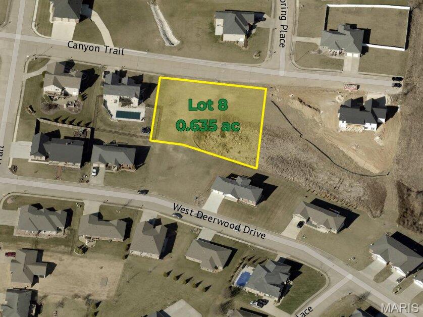 Just three lots left in Cold Creek Estates!  These lots sit in a beautiful, peaceful subdivision with great views in a convenient Jackson, MO location.  City water, sewer, gas, and electricity.  Circle Fiber and Spectrum cable internet available.  Easy I-55 and uptown and downtown Jackson access, just across from the Jackson Civic Center.  Make Cold Creek Estates your next home!  All boundary lines are approximate.