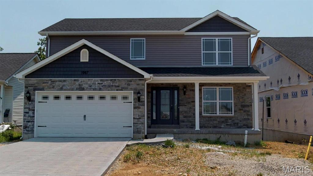 Welcome to Hawk Ridge Estates! Located off Hwy B & Brickyard Road. This new subdivision features 29 home sites with all back yards backing to woods. The To Be Built Remington Model is a 3 Bedroom 2.5 Bath 1768 sq. ft. 2 Story with main floor laundry and 2 Car Garage. The new homes come with quality standard features & have additional options to choose from! The photo is a previous built home & may show optional features. With this being a smaller community lots may sell quickly, hurry today to secure your dream home! Display Open Wed-Sun 12-4pm, 758 Blake Dr. Hillsboro, MO 63050