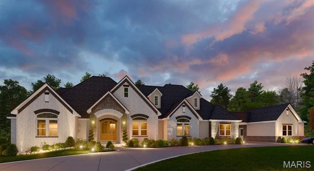 New Construction home set on an extraordinary 9.6 acre estate, this all brick and stone residence offers refined luxury, privacy and breathtaking views that overlook Bent Creek Golf Course, with a serene wooded backdrop. Designed with both elegance and comfort in mind, this 5 bedroom home delivers with up scale aesthetics and thoughtful functionality throughout. 
The heart of the home is the chef inspired kitchen that is complemented by a butlers pantry, ideal for entertainment and seamless hosting. Open light filled living spaces capture sweeping views of the golf course and wildlife alike. 
The primary suite is a true retreat, spa like en suite and generous walk in closet. 
One main bedroom may double as a sizable office with closet and full bath. 
Step outside to expansive grounds offering endless possibilities-whether enjoying peaceful mornings overlooking the golf course or planning the optional pool installation to create a resort style oasis. The wooded acreage ensures privacy while enhancing the natural beauty of the property.
This exceptional property blends timeless craftsmanship, luxury finishes, and rare acreage-an unparalleled opportunity to own a private estate, close to interstate, close to schools, hospitals and room to grow. 
Don't miss this opportunity to acquire one of the areas premier built homes.
Pool install is negotiable but planned.