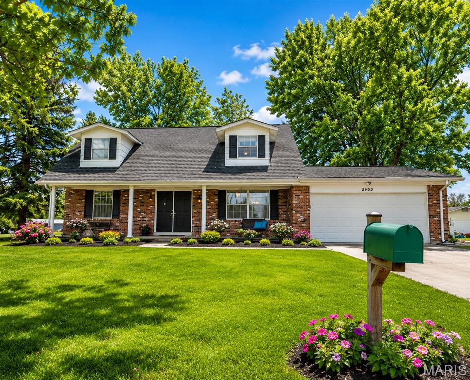 Welcome home to this beautifully UPDATED 4-bedroom, 2-bath home in the highly sought-after Francis Howell School District! Offering over 2,100 square feet of finished living space, this home features an inviting floor plan with spacious living areas, an updated kitchen with ample cabinetry and solid surface countertops, and a finished lower level perfect for a family room, recreation area, home office, or guest space. Enjoy the convenience of an attached 2-car garage, efficient windows, and a level backyard, with shed built on a concrete slab, ideal for entertaining, pets, or play. Conveniently located near parks, schools, shopping, restaurants, and major highways, this move-in-ready home combines comfort, space, and an unbeatable location. Don't miss your opportunity to make this St. Charles gem your next home!