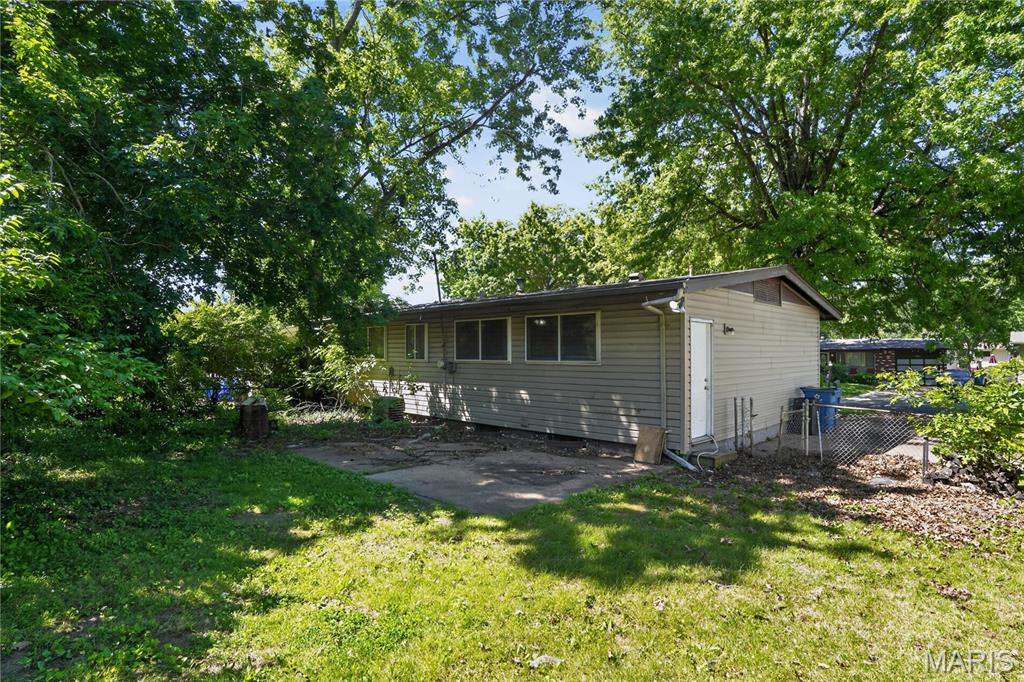 Welcome to this 3-bedroom, 1-bath ranch home in the heart of St. Louis, Missouri, offering great potential for investors, renovators, or buyers looking to make a space their own. Sold as-is, this property features a functional layout with a bright living area that flows into the dining space, creating a solid foundation for future updates and personal touches.

The kitchen offers ample cabinet storage and existing appliances, while each bedroom provides comfortable space and natural light. The full basement presents endless possibilities—finish it to add additional living space, a recreation area, workshop, or extra storage. Outside, the spacious backyard provides room to relax, garden, or create your ideal outdoor retreat.

With a little vision and TLC, this home could truly shine. Don’t miss the opportunity to bring new life to this property and make it your own.