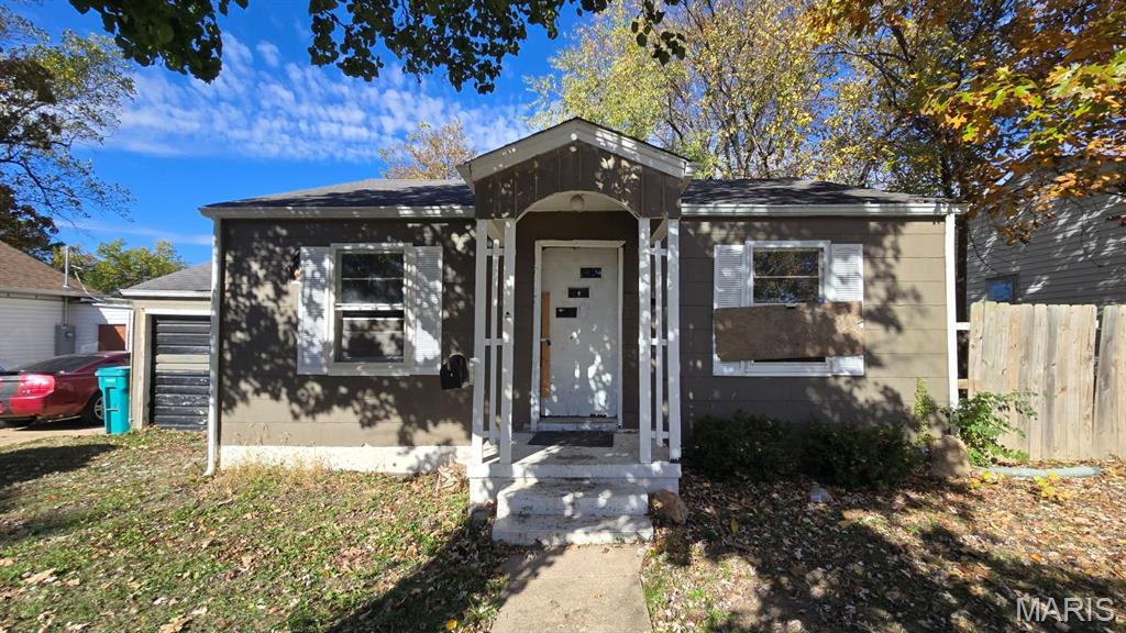 Opportunity knocks! This 2-bedroom, 1-bath bungalow is ready for a full renovation and offers plenty of potential for investors or buyers looking to customize a home to their needs. Much of the demo work is done, giving you a head start on transforming the interior.

With a solid structure in place, this property is a blank canvas ready for new electrical, plumbing, kitchen, bathroom, and flooring installations. It's a great chance to bring your vision to life in a home that can be tailored exactly to your preferences.

Sold As-Is