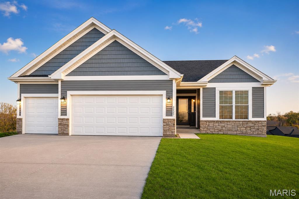 3 Car Garage + Screened in Back Porch are just a few of the amenities in this new home.

Welcome to one of the most desirable communities in Washington, Missouri: Stone Bridge, where modern new construction meets small-town charm and everyday convenience. If you’re searching for homes for sale in Washington Missouri, this location delivers on lifestyle, value, and long-term appeal.

This home features the upgrades today’s buyers are actively searching for, including 9’ ceilings, quartz countertops, upgraded flooring, a screened in porch, and a spacious three car garage, all designed for low maintenance and comfortable living.

Located in Washington, Missouri, you’ll enjoy a vibrant downtown, scenic riverfront, walking trails, parks, and local restaurants, along with easy access to shopping, healthcare, and a convenient commute to St. Louis. It’s a community known for its strong values, great amenities, and quality of life.

Stone Bridge is offers quiet streets, beautiful views, and homes that often back to trees for added privacy - a setting that feels peaceful while still being close to everything.

Perfect for 55+ buyers: low-maintenance living, open floor plan, and easy access to healthcare, walking trails, and daily conveniences.
Ideal for first-time buyers: move-in ready new construction with modern finishes, energy efficiency, and none of the costly repairs found in older homes.


This new home is low maintenance home and sits on a gorgeous homesite providing level driveway and is designed for low maintenance and easy living. 
Washington is an excellent place to live, work and retire, and Stone Bridge is close to walking trails, parks and tennis / pickle ball courts.  From Stone Bridge, you can get to shopping easily without getting on the main highway, and it's location on the east side of town makes commuting easy.

Built by Northern Star Homes -- Washington's hometown builder.