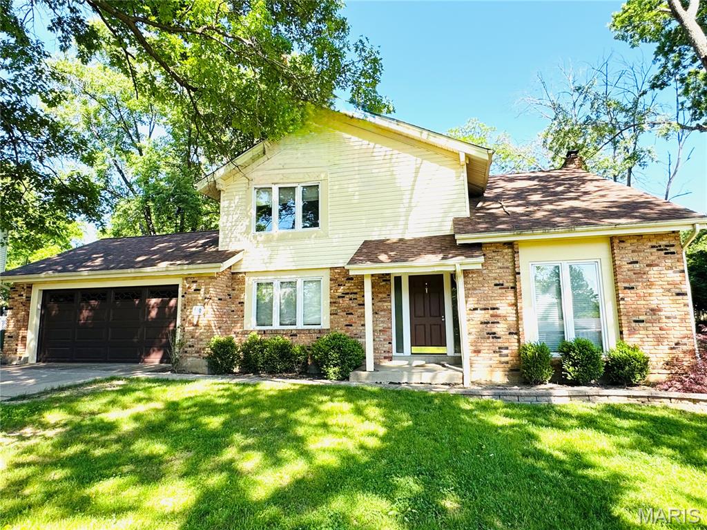 Great neighborhood and location (Lucerne Place Dr. is a non-drive-through street West off of Kehrs Mill Road and located in the Rockwood School District). This beautiful home has a large fenced backyard which backs-up to a small wooded area. The long driveway leads to a 2 car attached garage and into a 4 bed and 2 1/2 bath 2-story home. Wood vinyl flooring on the main level, gas fireplace, small wet-bar, French doors off the family room lead to a deck and patio. Kitchen has direct access to the main floor laundry area, as well as a screened back porch, a great place to enjoy the seasons throughout the year. Living room boasts a vaulted ceiling. Full basement is unfinished. The second story includes: the master bedroom with an ensuite bathroom, as well as has his and her closets, 3 bedrooms and another full bathroom. No HOA !!! Come check out this property today!