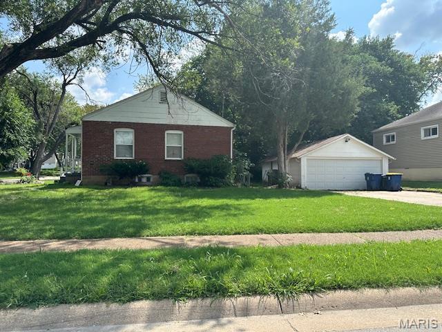 Great opportunity to own this very well kept 2-Family Investment Property or one unit could be available for owner to occupay the unit. With a detached 2 car garage that is being used by the owner as a storage. Solid Brick Building with Full seperate Basements. Both Units  with Central Heat and Air Conditioning and Have Updated Electric Panels. Easy to Rent if Vacancy Occurs but both have Long-Term Tenants. Favorable lease terms give the owner lots of flexibility and options. Tenants Love These Desirable 1 Bedroom 1 Bath Side-By-Side Ranchette Units, With Nice Big Yards for Outdoor Space. Selling "As Is". Comps for recent sales show similar units renting for $850 and $950. Still PLENTY of room to grow on rents! Updated, freshly painted. Hardwood floors. Nice eat-in kitchen with Stove, Fridge, Microwave and plenty of cabinets. Extra bonus room in the finished basement. Utility room and Washer & Dryer hook ups. Private 2 car parking being used by owner.