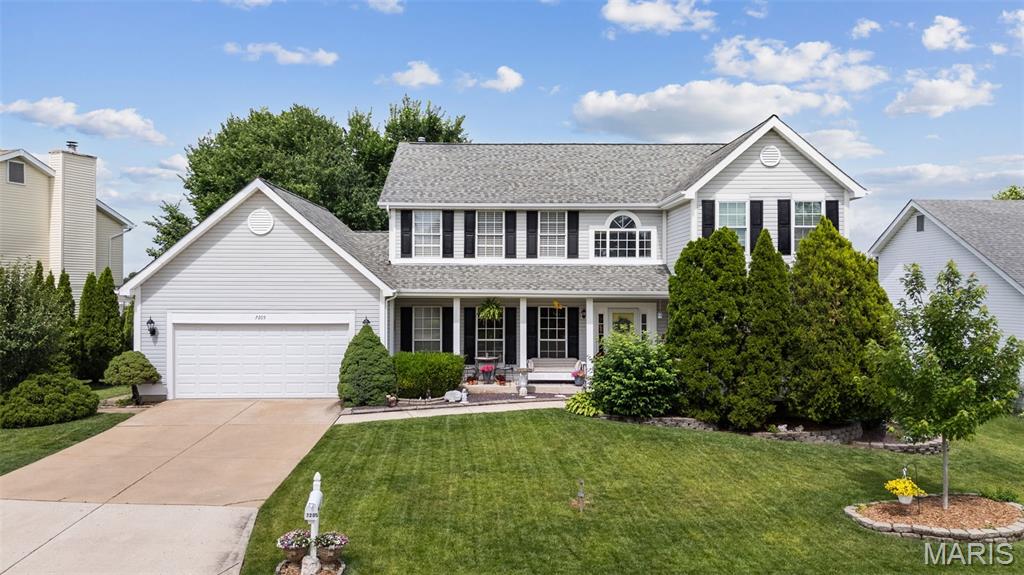 Welcome to this beautifully maintained 4-bedroom, 3.5-bath home, ideally situated in one of the most desirable locations in Twin Chimneys. From the charming covered front porch to the thoughtfully designed interior, this home offers the perfect blend of comfort, style, and functionality.

Inside, you’ll find a spacious open floor plan that seamlessly connects the living, dining, and kitchen areas, creating an inviting space for both everyday living and entertaining. The great room features a cozy fireplace, while the formal dining room provides the perfect setting for holiday meals, celebrations, and special gatherings.

One of the home’s standout features is its exceptional setting. Step outside to the expansive deck overlooking a beautiful backyard, common ground, and the neighborhood playground. This rare combination of privacy, open green space, and convenience is hard to find. The community pool, clubhouse, tennis courts, playground, and four new pickleball courts are all just a short walk away, allowing you to enjoy the outstanding amenities that make Twin Chimneys such a sought-after community.

Conveniently located near schools, shopping, dining, parks, and major highways, this move-in-ready home offers an exceptional combination of location, outdoor living, and community amenities. Whether you’re relaxing on the front porch, entertaining on the deck, or taking advantage of the neighborhood’s impressive recreational amenities, you’ll appreciate the lifestyle this special property provides. Schedule your private showing today.
