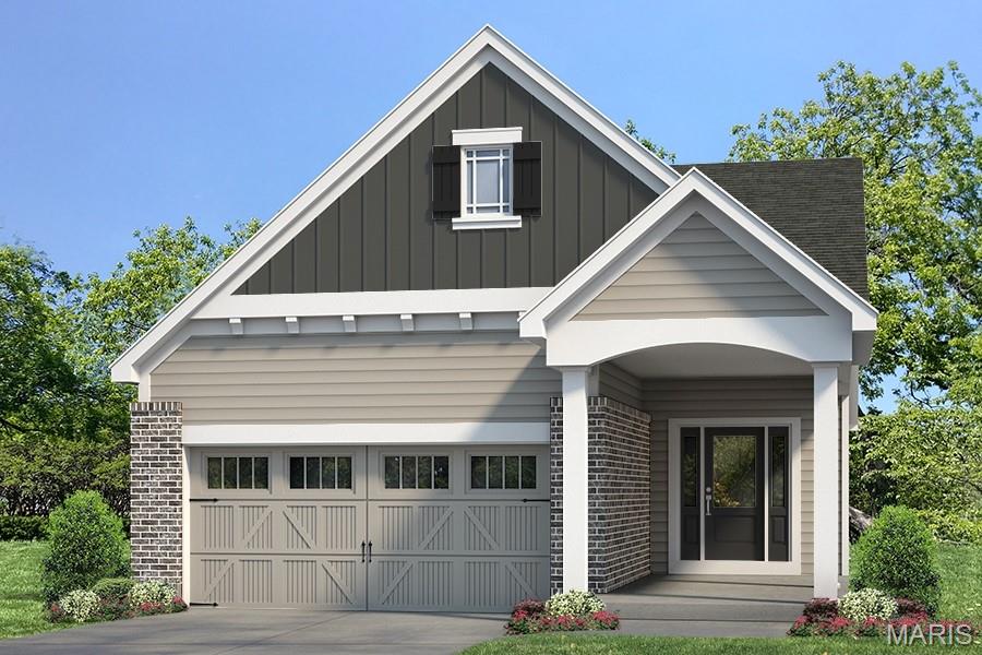 Fischer & Frichtel proudly present luxurious, low maintenance, free standing villa living at The Pointe at Brightleaf within Wildwood Town Center. Staying consistent with Wildwood Town Centers outstanding design standards, features include tree-lined streets, sidewalks on both sides, decorative street lights, abundant trees, landscaped common areas, walking paths with benches and a community a lake with fountain. Orchard Villas are free-standing ranch, 1.5-story and 2-story homes ranging from 1,347 – 2,250 square feet. All homeowners at The Pointe at Brightleaf will enjoy having their lawn care, landscaping maintenance and snow removal included in the homeowners association fee.  All exteriors showcase 2 car garages, charming exteriors with brick or stone accents, James Hardie siding, architectural shingles, full yard sod, landscaping and lawn irrigation. Interior features include 9 ft ceilings, open floor plans, 42 inch wall cabinets, stainless steel appliances, walk in closets, double bowl vanities, R50 attic insulation, Low E windows and more.  Homeowners will enjoy walking and biking over the pedestrian bridge and crosswalk to the restaurants, boutiques, grocery store, movie theater, and fitness center at Wildwood Town Center. Miles of connected walking and biking trails lead to parks, including Wildwood’s new Community Park, dog parks, playgrounds, picnic areas, equestrian trails and camping areas at Babler State Park and the Rockwoods Reservation. Buyers are paired with one of our design consultants at the Fischer and Frichtel Home Center, who present a vast selection of features, finishes and options and guide them through the selection process. Our entire Home Building Team is comprised of highly respected professionals whose talent and passion for design and construction have helped our company win countless awards, including excellence in design, craftsmanship, and customer service.