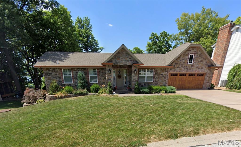 Gorgeous remodeled custom ranch with newly expanded kitchen remodel/room addition with expansive low maintenance deck, Gunite pool with large concrete pool decking for entertaining. Newer boat dock and lift. Newer stairs to lake. All bathrooms recently remodeled. This house is a show stopper!