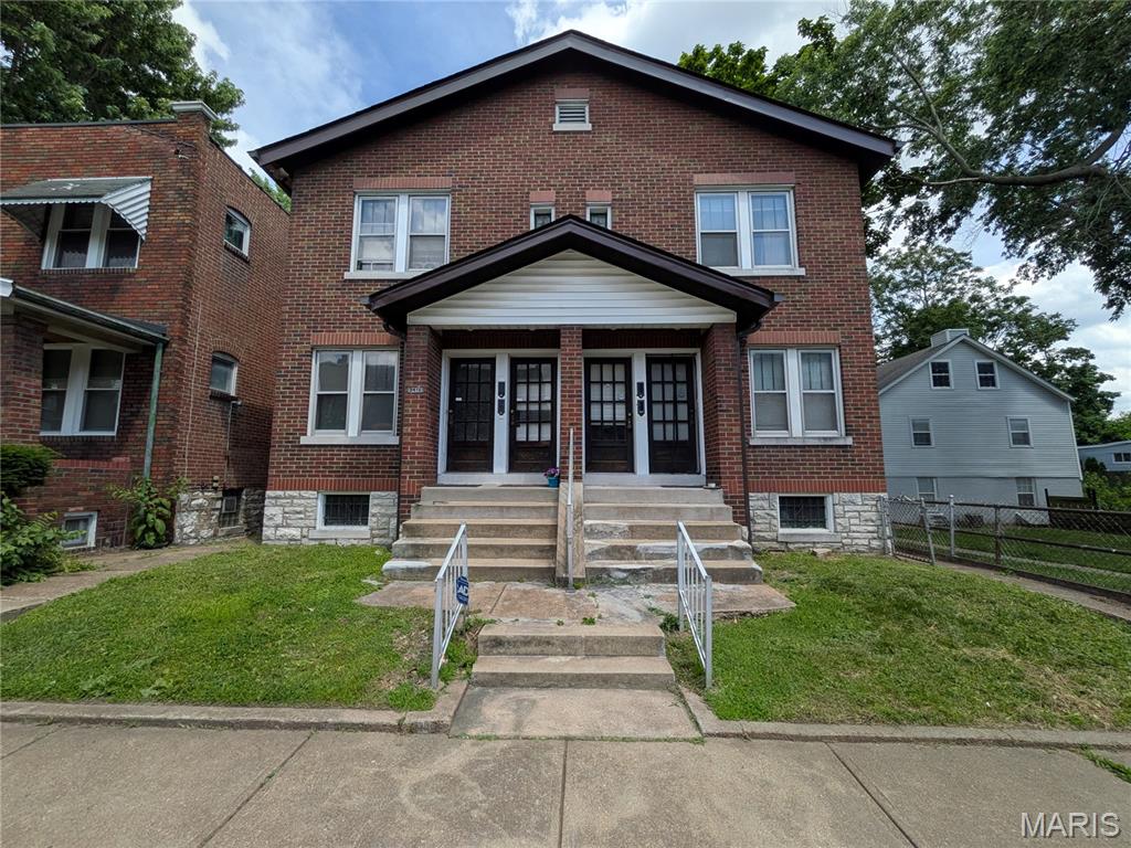 This turnkey 4-unit multi-family property in the heart of the Cherokee neighborhood, is fully rented with a great history of long term tenants. It would be a great choice for your next real estate investment. Each unit offers a private 1 bed, 1 bath layout with a strong mix of historic character and modern functionality. Major improvements include updates to electric, plumbing, stacks, modern central HVAC, and a newer roof. Interiors feature original hardwood floors and historic woodwork paired with updated kitchens and baths. Tenants also enjoy private rear decks and basements with individually locked storage spaces and dedicated washer/dryer hookups for each unit. Located on a one-way street directly connected to Cherokee Street’s thriving business and entertainment district, this property offers strong tenant appeal in a highly desirable South St. Louis location.