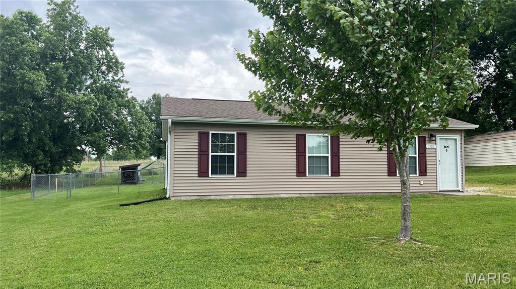 Check out this super clean, one level home built in 2016 in Jackson school district!  New paint throughout, New water heater, all appliances stay, and more affordable than renting.
Located on a 1/4 acre with a fenced backyard and a nice 10x16 detached storage shed. Spacious bedrooms and primary bedroom has a large walk-in closet.
 New flooring scheduled to be installed in bedrooms in the next couple weeks. Tamarac Estates HOA $120 per year for road maintenance and snow removal, Yard has survey stakes marking the property lines. Utilities are Citizens Electric,Cape County water and Cape County public sewer district.