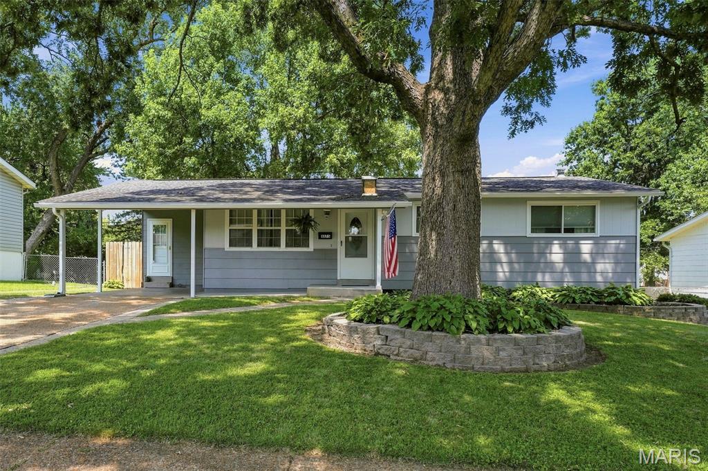 Charming, move-in ready 3-bedroom ranch with beautiful hardwood floors and fresh interior and exterior paint. Spacious kitchen offers abundant cabinet and storage space. Full basement with ample storage and a roughed-in bath provides excellent potential for future living space. Enjoy the large, level backyard that is perfect for entertaining, play, or gardening!