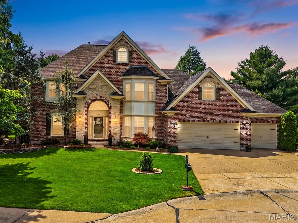 Welcome to Wildwood’s finest in the sought-after Crown Pointe Estates—offering over 4,200 sq ft of beautifully designed living space. The curb appeal and quiet cul-de-sac setting draw you in immediately, and once inside, the thoughtful floor plan makes it clear: this is THE ONE! The stunning 1.5-story layout features a dramatic two-story great room with floor-to-ceiling windows that flood the space with natural light and a woodburning fireplace.  The main-floor primary suite includes an updated, spa-like bath, creating a private retreat you’ll love coming home to. The kitchen offers granite countertops, 42"inch custom cabinetry, a breakfast bar, and seamless access to the patio and flat, fenced backyard—perfect for gatherings, play, or quiet evenings outdoors.

The finished lower level expands your living and entertaining options with a bar area, recreation room, half bath, and cozy family room. This home includes: 4 bedrooms, 3 fully remodeled baths, 2 half baths, Main-floor primary suite, Finished lower level with bar area.

The Crown Pointe neighborhood is known for its welcoming community and year-round social activities. Outdoor enthusiasts will love being within walking distance of Rock Hollow Trail, which connects to Al Foster Trails and Castlewood Park. Families will appreciate the proximity and walkability to Ridge Meadows Elementary, and the nearby Wildwood Town Center which offers restaurants, shopping, and everyday conveniences. 

Primary bath renovations in 2021, Upper-level baths remodeled 2023, newer roof 2024, AC unit 2024, and laundry room and pantry remodeled in 2023. So much to love with this stunning Wildwood home! Meticulous care has been given to this home. She won't last long. Make your appt today.