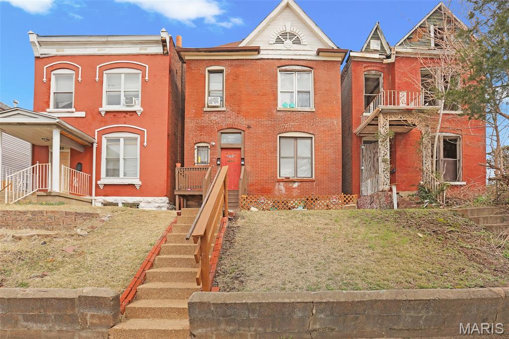 Fully rented duplex with immediate income potential. Both units are currently occupied on month-to-month leases and each brings in $700 per month, making this a great opportunity for an investor looking to add to their portfolio. This brick property offers strong rental appeal with spacious units, charming historic character, and a large backyard. Convenient location with easy access to major roads, public transportation, and city amenities. Keep both tenants in place for steady cash flow or take advantage of the month-to-month terms for added flexibility. Property to be sold as-is.