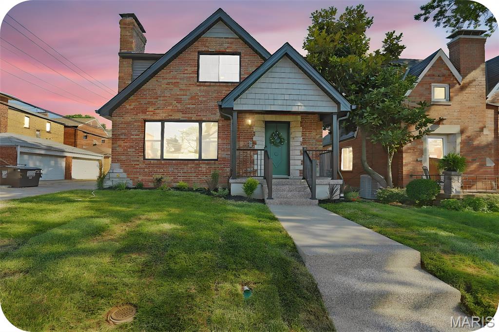 If you've been dreaming of a home where you can walk to Ted Drewes on a whim, meet friends for drinks at Rockwell, or spend your evenings wandering through Francis Park, this St. Louis Hills charmer is about to make your day. The location is pretty much a mic drop. Ice cream, patio happy hours, pickleball, yoga in the park, neighborhood walks—it's all right here. And the house? It's had a serious glow-up. The owners planned to completely renovate the home & thought, "You know what? Let's add an entire second floor." So that's exactly what happened. The result is the perfect mix of sturdy 1950s construction (built like a tank) and all the modern updates today's buyers actually want. Inside, sunlight pours into the living room, where a cozy fireplace sets the scene for everything from lazy Sunday mornings to holiday gatherings. The dining room is ready for hosting, while the gorgeous updated kitchen might actually make cooking feel less like a chore. Just off the kitchen, the family room is destined to be everyone's favorite hangout spot. A main-floor bedroom and full bath offer flexibility for guests, a home office, or whatever life throws your way. Upstairs, you'll find a spacious primary suite with peaceful treetop views and a spa-like bath that feels like a boutique hotel. Two additional bedrooms, another full bath, and an upstairs laundry room (because hauling baskets downstairs is overrated) complete the second floor. Still need more space? The squeaky-clean lower level delivers plenty of storage, a fourth full bath, and room for a home gym, playroom, game room, or all three. Out back, the fenced yard is ready for summer BBQs, cornhole tournaments, dog zoomies, and evenings around a fire pit. There's even a classic brick garage to round things out. This is the kind of St. Louis Hills home that doesn't come along every day so don't hit snooze. Skip the Zillow rabbit hole & contact me--the listing agent--for more info or to schedule a tour.