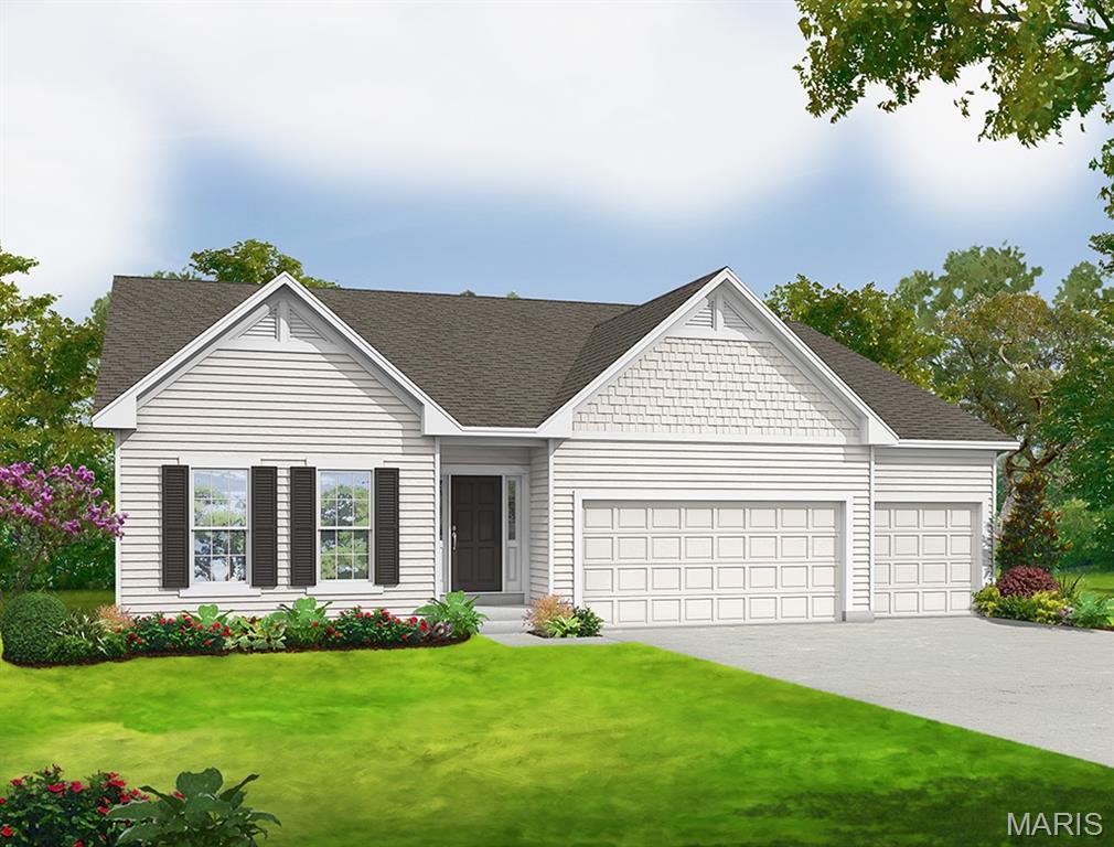 The SIERRA UNIVERSAL DESIGN by Consort Homes is a thoughtfully designed ranch home offering 2,240 sq ft of open, flexible living space with 3 bedrooms and 2 full bathrooms. The open floorplan seamlessly connects the spacious Kitchen, Breakfast, Great, and Dining Rooms—ideal for everyday living and entertaining. The well-appointed Kitchen features abundant cabinetry, a center island, and pantry, while convenient main-floor laundry enhances functionality. The private Primary Bedroom Suite is located on the main level and includes its own bath, with optional bath layouts available to suit your needs.
This home can be personalized with a variety of popular options, including tray ceilings in the Primary Bedroom; a window wall and/or fireplace in the Great Room; the addition of a Sunroom; and alternative Primary Bathroom configurations. Included features showcase quality construction and energy efficiency, such as 9' main floor ceiling heights, a 3-car garage, high-efficiency HVAC and appliances, sealed ductwork, house wrap, air infiltration/energy seal package, premium wood construction, Low-E vinyl windows, a 50-gallon water heater, sump pump and pit, brushed nickel plumbing and light fixtures, and a fully sodded yard.

The SIERRA also incorporates Universal Design features to enhance comfort, accessibility, and long-term livability. Included Universal Design elements feature a 36" low-profile threshold at the garage-to-house entry, 36" interior doors, 42" wide hallways, a 60" rotation and front approach to a bathroom sink in at least one bathroom, and a low-threshold cultured marble shower with easy-access controls. Additional optional Universal Design upgrades may include lever-style door hardware, flat-pad light switches, easy-to-read thermostat controls, low-mounted electrical devices, slip-resistant surfaces in bathrooms and kitchen areas, easy-maintenance flooring, front-approach appliances and sinks, knee-space or pull-out kitchen workspaces, zero-threshold ceramic tile showers, grab bars where needed, right-height mirrors, and a deck with level landing.

Personalize your home with the assistance of Consort Homes’ professional design consultant. 

Photos are of a previously built Sierra; some features, finishes, or items shown may be optional upgrades.