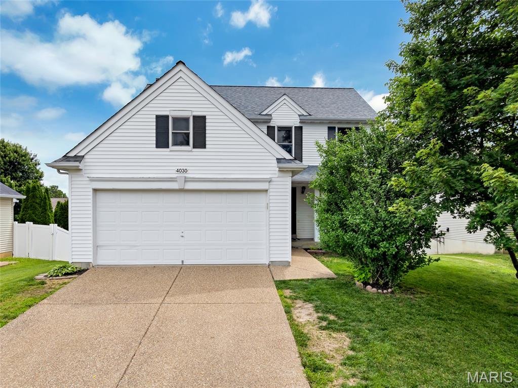 Back on market through no fault of the seller! Buyers decided to rent.

Welcome home to this beautifully updated 2-story in the highly sought-after Stone Meadows subdivision in Wentzville! This 3-bedroom, 2.5-bath home offers fresh updates throughout, including brand new carpet and flooring installed in May 2026. The functional layout features a comfortable family room, an inviting kitchen with stainless steel appliances that stay, and new solid surface countertops with a modern single bowl sink.

Step outside to enjoy the large, level backyard fully enclosed with a vinyl fence — perfect for pets, play, or entertaining. Relax on the deck under the retractable awning or head down to the walkout patio for summer BBQs and gatherings.

The walkout lower level includes a sleeping area and bath rough-in, offering endless possibilities for additional living space, a guest suite, or home office. Upstairs, the spacious primary suite features a walk-in closet, dual vanity, and separate tub and shower.

Stone Meadows offers incredible amenities including two community pools, clubhouse, lake, and sports fields. Conveniently located near schools, shopping, restaurants, the Golf Club of Wentzville, and the 250-acre Quail Ridge Park. This move-in ready home combines comfort, updates, and an unbeatable location!