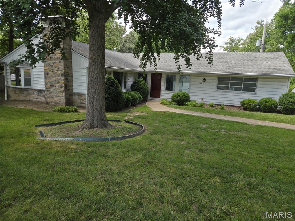 Excellent home in wonderful neighborhood. One owner for last 45 years. Convenient location and excellent schools. Two fireplaces; LR and Rec room. Partially finished lower-level w/half bath and "rough" shower in utility room. Newer kitchen appliances including fridge, range/oven, dishwasher and microwave. Maintenance free exterior siding and thermal pane windows. Many closets have lights. Generac generator. Pull-down stairs to attic storage over garage.  House currently has a stair glide to the basement. House also has a good-sized den that many homes of this floor plan in the area do not have. Property would be good for an owner occupant, or for a flipper. It is being sold in "as is" condition. Kitchen could certainly be opened up and re-modeled, along with the bathrooms. Easy to show/sell.
