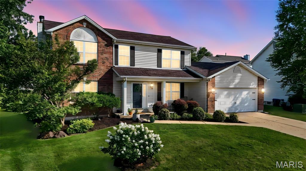 Welcome to your next home! This beautifully updated 4-bedroom, 2.5-bath two-story offers the perfect combination of modern updates, generous living space, and room to entertain. The inviting main level features durable luxury vinyl plank flooring, fresh neutral finishes, a spacious formal dining room, and an open kitchen with stainless steel appliances, abundant cabinetry, and plenty of prep space. Multiple living areas provide flexibility for everyday living, hosting guests, or creating the perfect home office or playroom.

Upstairs, retreat to the spacious primary suite complete with vaulted ceilings, a large walk-in closet, and a private en-suite bath featuring a soaking tub, separate shower, and dual vanity. Three additional bedrooms offer comfortable accommodations for family or guests.

The finished lower level is an entertainer's dream, boasting a large recreation room plus a separate gaming room—ideal for movie nights, hobbies, fitness, or a home theater. Outside, enjoy a beautifully maintained yard with plenty of space for outdoor entertaining! Recent upgrades include, New AC (2024) Heating (2023) New flooring, new dishwasher and microwave.

Conveniently located near parks, shopping, restaurants, and top-rated amenities, this move-in-ready home checks every box. With over three levels of finished living space, this home truly has room for everyone. Don't miss your opportunity to make it yours!