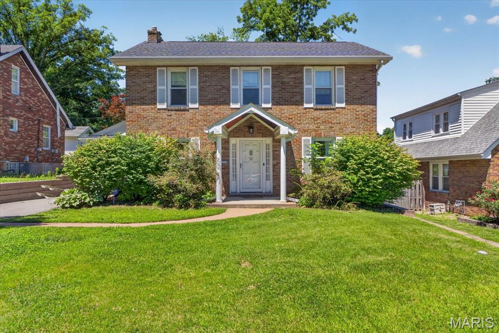Located in the highly sought-after Webster Groves School District, this charming all-brick two-story home offers timeless character, spacious living areas, and an exceptional location. Featuring 3 generously sized bedrooms, 2 full bathrooms, and a versatile sitting room perfect for a home office, reading nook, or playroom, this home provides flexibility for today’s lifestyle. The main level welcomes you with a formal living room and separate dining room, ideal for entertaining and family gatherings. Just off the kitchen, the expansive great room serves as the heart of the home, offering abundant natural light and an open, inviting atmosphere. Step outside to enjoy the screened-in porch and spacious deck, creating the perfect setting for morning coffee, outdoor dining, or relaxing evenings overlooking the backyard. Combining classic curb appeal, functional living spaces, and a premier location near parks, shopping, dining, and top-rated schools, this is an opportunity you won’t want to miss.