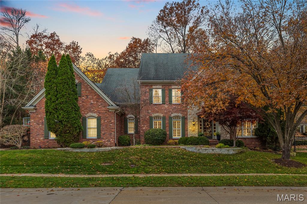 Stunning 2-story custom home nestled on a private .55-acre lot at the end of a cul-de-sac in prestigious Country Lake Estates! With 5 Bedrooms, 6 Baths (4 Full/2 Half), and nearly 5,300 square feet of beautifully finished living space, this home offers exceptional craftsmanship, thoughtful updates, and a truly impressive open floor plan designed for both everyday living and unforgettable entertaining. The main floor features a formal Dining Room with crown molding, a light-filled Family Room with a gas fireplace and built-in entertainment center, and a gorgeous gourmet Kitchen boasting a center island, walk-in pantry, Butler's pantry, custom cabinetry, and top-of-the-line stainless-steel appliances. The adjoining Breakfast Room includes charming built-ins, and the Hearth Room - complete with a gas fireplace - walks out to the recently expanded patio, creating a seamless indoor/outdoor flow. The updated laundry/mudroom is a standout with custom cubbies and new flooring, providing a stylish and functional drop zone for busy households. Upstairs, the spacious Master Retreat includes French doors, custom organized walk-in closets, and a luxurious bath. Three additional Bedrooms and two full Baths - including a Jack & Jill - offer comfort and convenience for family or guests. Additional highlights include: 10' ceilings, wood floors, newer carpet throughout, electric car hookup (2020), whole house and outdoor audio system, zoned HVAC, Smart Home technology, security and camera system, upgraded irrigation system (2020), and an oversized 3-car garage. Set on a private, wooded lot over half an acre, this home offers room to play, relax, and enjoy the peaceful surroundings. A true entertainer's dream, combining elegance, function, and privacy - this remarkable property truly has it all!