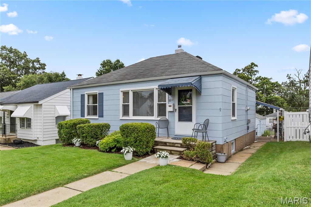 Classic Northampton charm meets modern comfort in this beautifully maintained 3 bedroom home offering over 1,650 square feet of living space! Step inside to discover beautiful hardwood floors, abundant natural light, and a warm, inviting atmosphere throughout. The spacious living and dining areas are perfect for both everyday living and entertaining, while the updated kitchen features brand new stainless steel appliances, a new light fixture, updated cabinet hardware, and a pantry for added storage. All three bedrooms are conveniently located on the main level, and the updated bathroom offers a fresh, modern feel. The finished lower level featuring a spacious recreation room that's ideal for movie nights, a home office, workout area, playroom, or guest space. You'll also find a dedicated laundry area with the washer and dryer included, along with plenty of storage. Step outside to enjoy the large, fenced backyard, covered patio, and detached one car garage which is perfect for entertaining, pets, gardening, or simply relaxing outdoors. Conveniently located just minutes from parks, shopping, restaurants, and everything South City has to offer, this move-in-ready Northampton gem combines timeless character, modern updates, and exceptional curb appeal. Don't miss your opportunity to make it yours!