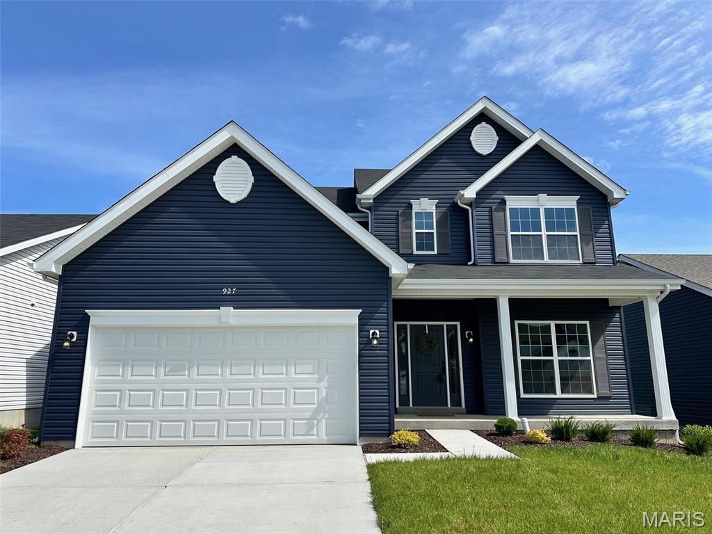 Welcome to this one + year old custom home located at 927 Little Fieldstone Ct. This is the one of the nicest homes in the Harvest, with the highest end finishes and the most beautiful look and feel! Awesome subdivision amenities... nature play area with water feature, 13+ acre town square and civic lawn area, food truck court, orchards and pumpkin patch, community gardens, pickle ball and bocce ball courts, playgrounds, trails, and more! It will be exciting to live in this custom home in the highly popular Harvest subdivision. Loaded with options. Must see this spectacular home. Harvest will offer incredible onsite amenities in O'Fallon, MO featuring over 47 acres of common ground and nine community lakes. This is a must see if you are looking to lease a new home in a great school district.
