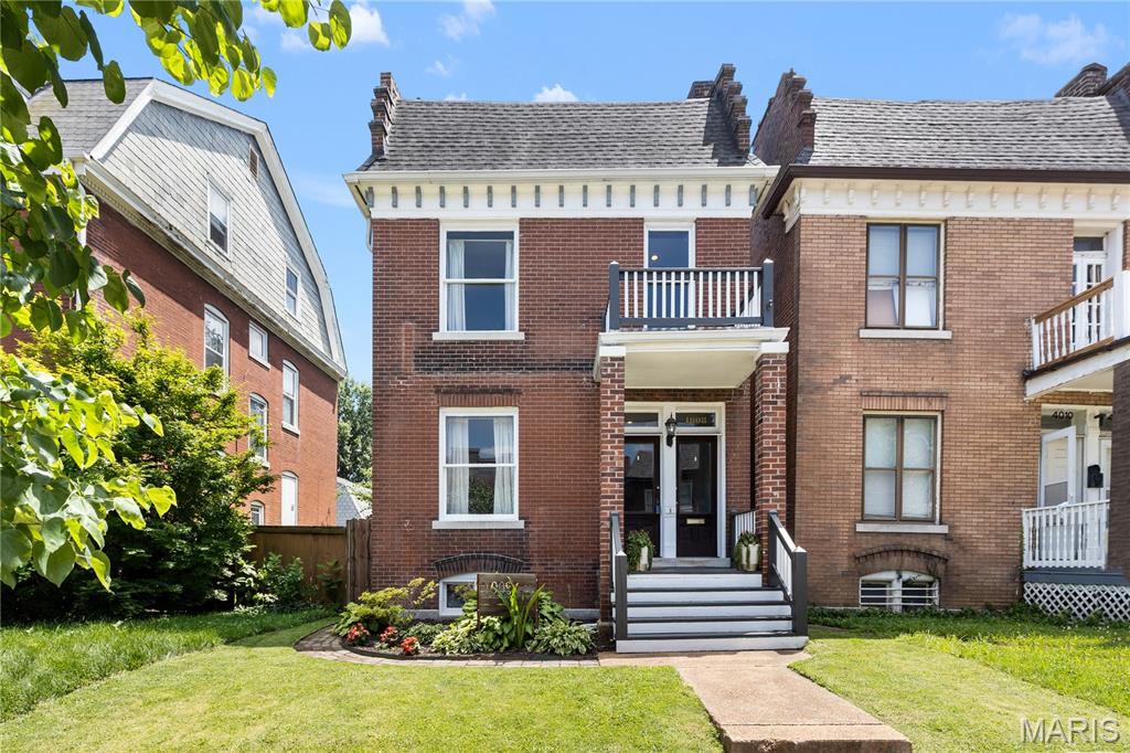 Nestled in the heart of the highly sought-after Shaw Neighborhood, this beautifully renovated historic two-story home is just one block from the iconic Tower Grove Park. Blending timeless character with modern updates, the home showcases stunning original millwork, elegant rounded doorways and window frames, and a thoughtfully designed floor plan that maximizes every square foot. The inviting main level features a spacious living room anchored by an original fireplace and mantel, creating a warm and welcoming gathering space. The large dining room is perfect for hosting family dinners and entertaining guests. The well-appointed kitchen offers abundant cabinetry, generous counter space, a center island with seating, and an adjoining sitting area that allows the chef to stay connected with family and friends while preparing meals. A versatile bonus room on the main floor provides the ideal space for a home office, den, or playroom. Upstairs, you'll find a spacious primary suite, two additional generously sized bedrooms, a bright and cheerful hall bath, and the convenience of second-floor laundry. Brand new HVAC installed this year (2026).  Enjoy an exceptional walkable lifestyle with Tower Grove Park, the Missouri Botanical Garden, local restaurants, coffee shops, and Shaw's popular dog park just moments away. Experience the charm, community, and architectural beauty that make Shaw one of St. Louis' most beloved historic neighborhoods.  Passed Occupancy already available.