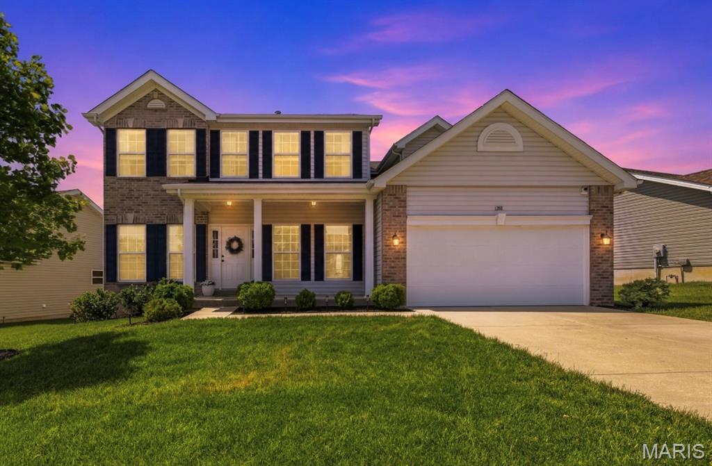 This beautifully maintained 4-bedroom, 2.5-bath home has been meticulously cared for by the original owners and thoughtfully upgraded throughout. The kitchen features a center island with quartz countertops, while the living room offers custom built-in shelving that adds both character and functionality. Custom closet systems, built-in cabinetry in the laundry room, and custom pantry shelving provide exceptional organization throughout the home. A dual HVAC system adds year-round comfort and efficiency.

Step outside to a fenced backyard perfect for relaxing or entertaining and enjoy the endless possibilities of the unfinished basement for future living space, a home gym, or additional storage. Located in a neighborhood with pickleball courts, walking paths, and a playground, and conveniently close to the elementary school, this move-in-ready home truly has it all. Pride of ownership shines throughout — this is one you don't want to miss!