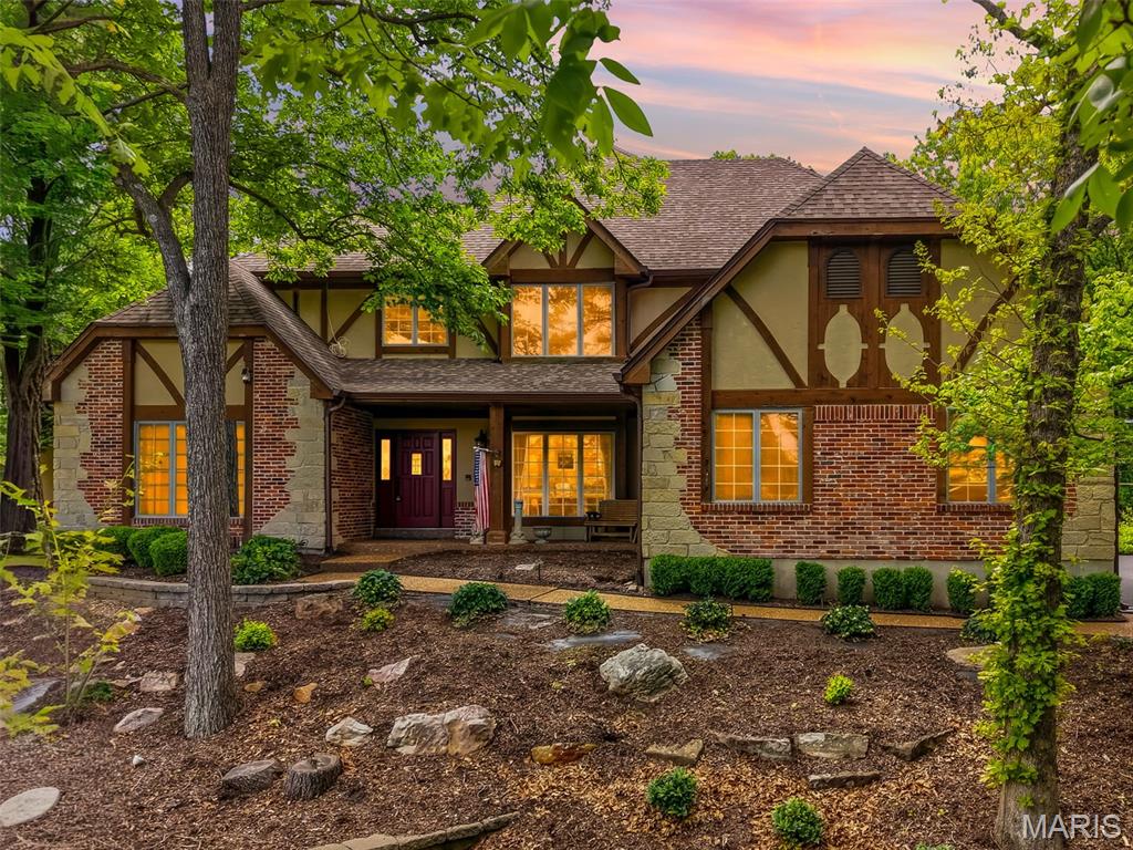 Luxury living in the highly sought after Rockwood School District. This 5 bedroom, 4 full and 1 half bath residence seamlessly blends refined design, everyday comfort, and exceptional indoor/outdoor living.
At the heart of the home is a fully remodeled chef’s kitchen, thoughtfully designed with a built-in vintage-inspired ILVE range, double ovens, all new appliances, newly installed Carrara marble countertops, and a statement pot rack above the oversized island. A built-in espresso machine (just one year old) with dedicated water line, drain, and filtration system adds a true luxury touch. The kitchen flows effortlessly into the dramatic two story family room featuring a fireplace, wet bar, and expansive views of the backyard oasis, an ideal setting for both entertaining and everyday living.
The main level also includes a formal dining room and a well appointed office with custom built-ins, offering an ideal work-from-home setup.
The main floor primary suite serves as a private retreat, complete with its own fireplace, generous walk-in closet, and a spa-inspired bath with dual vanities, separate shower, and soaking tub.
Upstairs, you will find three spacious bedrooms and a versatile loft lounge. One bedroom enjoys a private en-suite bath, while the remaining two share a well-appointed full bath.
The finished lower level expands the living space even further, offering a large rec room, full kitchen, additional bedroom, full bath, workout room, and sewing room, perfect for guests, hobbies, or extended living arrangements.
Outdoors, the home transforms into a private resort style escape with a pool, outdoor kitchen with bar top, and beautifully landscaped grounds designed for relaxation and entertaining.
Additional highlight: a garage equipped with a golf simulator for year round enjoyment.
A rare opportunity in a prime Wildwood location, close to top rated schools, shopping, dining, and everyday conveniences. Welcome Home!
