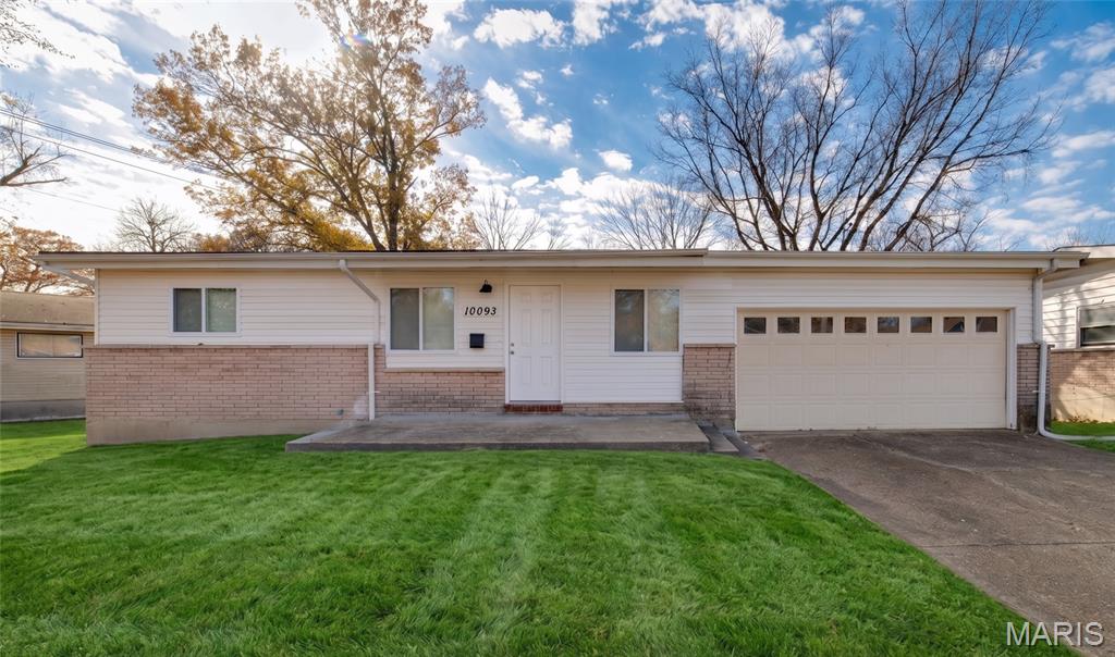 Welcome Home to this fully renovated 3 bed 1.5 bath Ranch home with 2 car garage in Hathaway Manor! Updated with the most requested finishes, this property is everything you have been searching for! When you enter, you are greeted by an open concept living room with luxury vinyl plank flooring throughout which leads you into the beautifully done kitchen. Featuring gleaming white shaker style cabinetry, white appliances w/  & butcher block countertop. Head back to the four season room which offers two large windows providing tons of natural light. Head out to the back patio, a perfect spot to entertain this summer! Primary bedroom features an on-suite hath bath w/ designer vanity & tiled floor. Two more generously sized bedrooms w/ spacious closets. The nicely updated hall bath with gorgeous floor to ceiling tiled shower complete the main level. The lower level is a huge blank slate perfect for storage or future finishing for extra living space. Vinyl siding, architectural shingled roof, updated systems and so much more! Grant/down payment assistance programs available. Schedule your showing to see this beautiful home today!