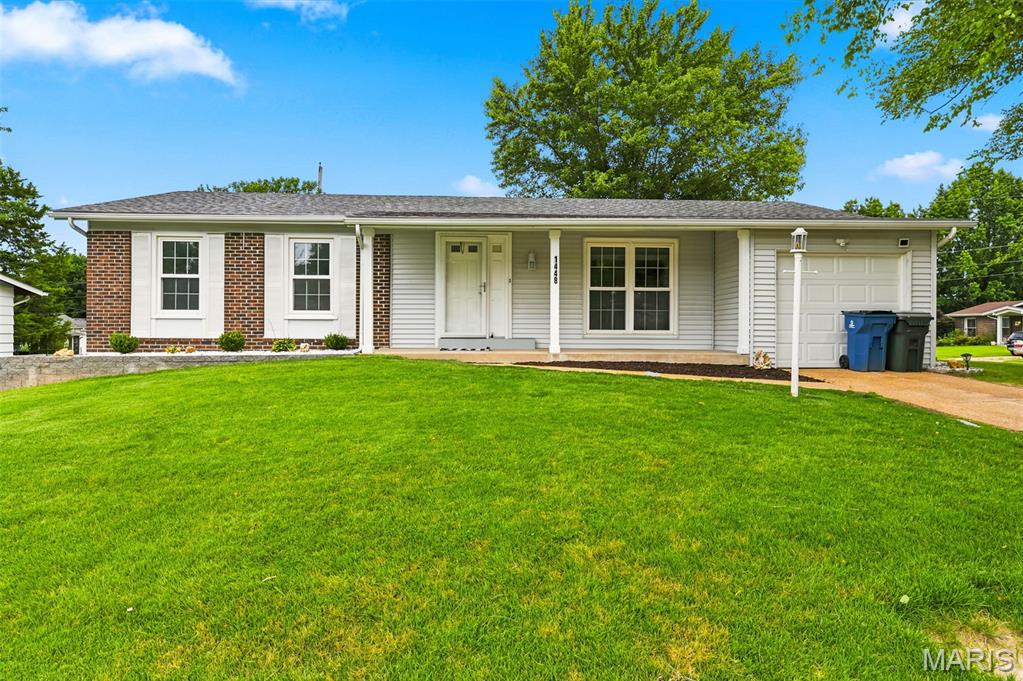 Welcome to this charming 3-bedroom, 2-bath home offering comfort, functionality, and inviting outdoor living. A spacious covered patio provides the perfect setting for relaxing or entertaining, while the large, fully fenced backyard offers privacy and plenty of room for pets, play, or gardening.  Inside, you'll find a bright, neutral color palette that complements any decorating style. The kitchen features stainless steel appliances and ample cabinet and counter space for everyday living. Additional highlights include a convenient oversized 1-car garage, and a new roof installed in 2025, providing added peace of mind. With its desirable layout, outdoor amenities, and recent roof replacement, this move-in ready home is one you won't want to miss!