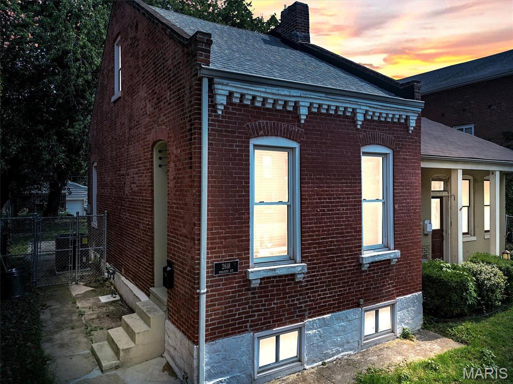 Step into history with this beautifully maintained 1-bed, 1-bath bungalow. Situated in the heart of Benton Park, this home blends historic charm with modern comforts, making it the perfect space for first-time buyers or those seeking a cozy, low-maintenance residence.

Upon entry, you're greeted with classic wood flooring throughout and historic millwork that enhances the character of the home. The primary bedroom is spacious, measuring 15x14, with large windows allowing natural light to pour in.

The kitchen offers a convenient kitchen/dining combo with NEW countertops, perfect for enjoying home-cooked meals. Enjoy a new AC and furnace replaced in 2023 for extra efficiency. The full stone basement provides additional storage and walk-up access.

Outdoors, you'll find a level, fenced lot with alley access and off-street parking. Enjoy evenings on the patio or stroll along the sidewalk-lined streets with nearby streetlights adding a touch of nostalgia. Make your appointment today!
