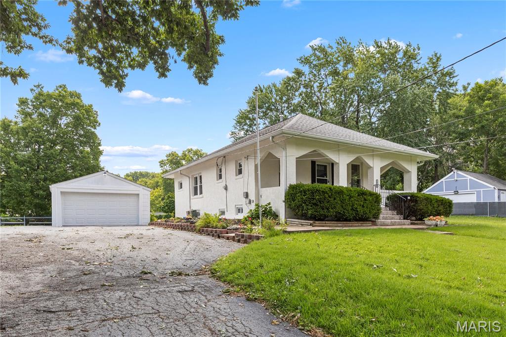 Welcome to a great opportunity to move into a newly updated home! Upgrades throughout the entire home inside and out! This perfect starter home has new floors, new roof, new gutters, new bathrooms, new paint, and more! A detached 2 car garage and great backyard! This 2 bedroom home is move in ready! Come check it out!