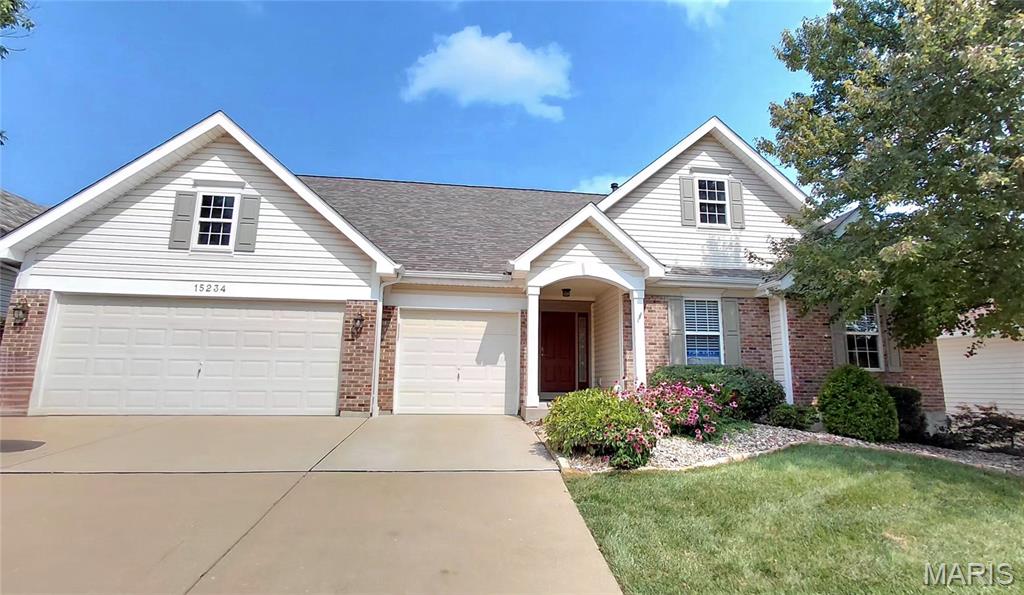 Location, Location, Location....This Nooning Tree Charmer Atrium Ranch LOCATION,, CODITION AND PRICE has it all, MUST TO SEE  . Don't miss the opportunity to bring your vision to life , schedule private showing.
Great Center of city  Chesterfield Location - easy highway access, highly desirable Parkway school district ,walk to Faust Park, Shopping, Bank , Restaurants, are all near by .  Single Residential, freedom of outdoor living, lower's Monthly fee $195, covering  Lawn care,  Snow removal and some landscaping.  Open floorplan contempered Atrium Ranch,  4 Bedrooms, 3 full bath, with partial finished walkout Lower level - Family / Rec Room, Wet Bar, 3 car garage has EVU charge.  Wall of Atrium Windows and Bay windows for Great room and Dining Room fill with natural light.  Vaulted ceilings Great room, a fan and a wood burning fireplace. Dining room walk out to  Large deck. The Vault light brite kitchen and Breakfast room features a glass cook top, microwave, double electrical ovens, custom cabinets, Cambria counter tops , a large island for entertaining.  Min level 3 bedrooms plus a open space as sitting room / bonus room,  office, family computer work area, exercise room, Children paly area (.or conv to 4th bedroom). 
.Large Master suite, Bay windows, walk-in closet, luxury bathroom has double sinks, whirlpool tub. sky light,.  Main floor Laundry Room with utility sink.  Open Atrium stair case step down to 9' ceiling partially finished walkout lower level,  feature a large Rec / Family room, plus wet bar, a bedrooms, full bath,. and ample storage for you needed. Zoned heating & cooling . From Rec room and unfinished Lower Level 2 doors exit to a fantastic level backyard, a  patio, and a garden space, step up to fresh painting deck, relaxing for outdoor entertaining and view beautiful green space,.  2025 New Roof & Gutter. fresh paint deck.  One year Home protection maintenance insurance plan including.