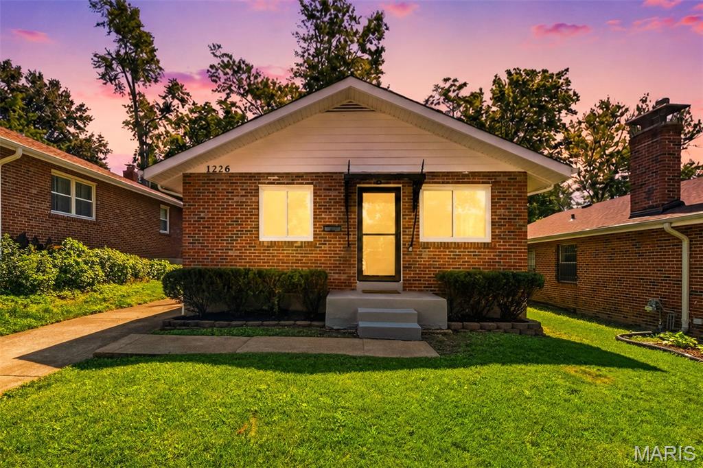 Check out this charming home in UCity. Updated brick home is ready for you to call home, or add to your investment portfolio. NEW kitchen to include white shaker style cabinets with built-in pantry, QUATRZ counter tops & stainless steel 5 burner gas range. NEW WINDOWS! Living room features NEW carpet which leads to the hallway and bedrooms. NEW luxury vinyl plank flooring is in the kitchen and bathroom which features a NEW vanity and tile surrounded tub & shower combo. Bedrooms are ample in size & have ceiling fans. Architectural shingled roof & gutters are less than 2 years old. Entire home is freshly painted. Finished lower level features a large living space with NEW carpet and recessed lighting. Backyard is fenced-in. This home is conveniently located to Heman Park & Swimming Pool, Janet Majerus Park, schools, restaurants & the new development at Olive & 170 (Costco, Target, Dierberg's...just to name a few places). Are you ready to make this home your own? Owner is licensed Realtor in Missouri.