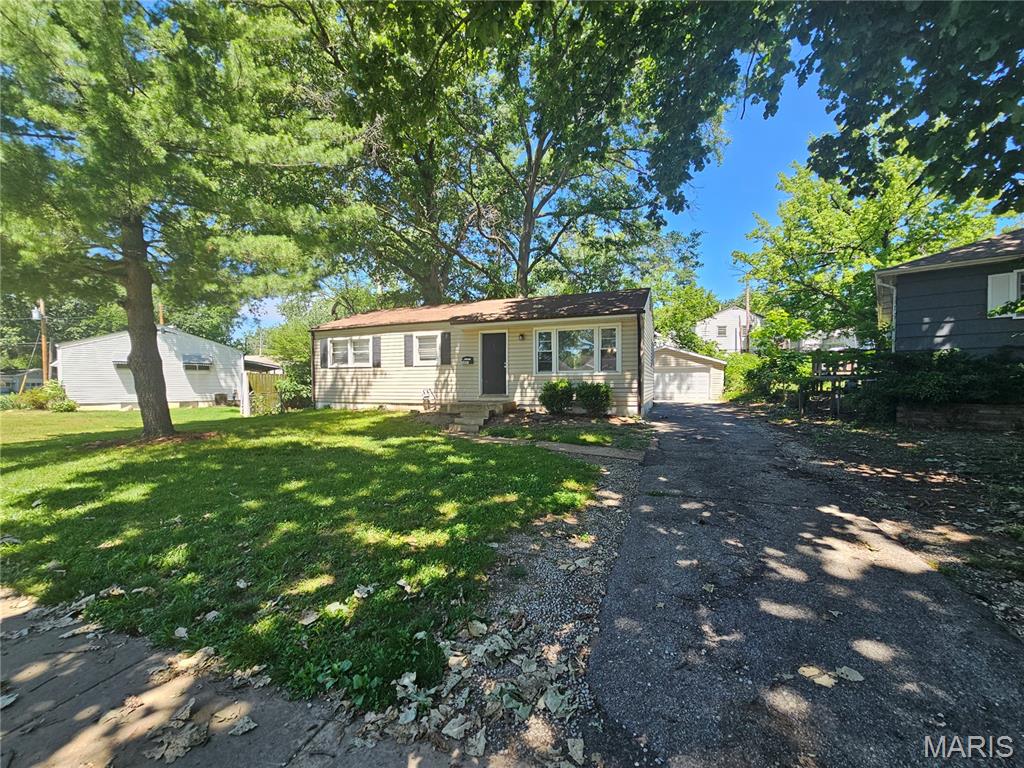 Experience the charm of classic American architecture at 1037 Forestwood DR, STLS MO 63135. This inviting single-family residence, built in 1954, is ready for you and create new memories. The property offers three comfortable bedrooms, providing ample space for relaxation and personal retreats. A well-appointed bathroom serves the home's needs efficiently. Adding to the home's functionality is a full basement, offering valuable additional space for storage, utilities, or future customization. Discover the potential and comfort this delightful home offers.