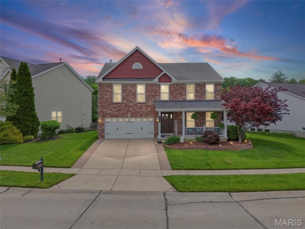 ***Open House canceled. ***
4-bedroom home features walk-in closets in every bedroom, including an oversized primary suite with a massive walk-in closet and luxury bath with separate tub and shower. Enjoy modern updates throughout including new flooring, updated bathrooms, new countertops, new appliances, crown molding, and a new commode. The 1-year-old roof adds peace of mind, while the privacy fence and patio overlooking the pond create the perfect backyard retreat to relax and watch the ducks. The unfinished basement includes a rough-in for a future bathroom, offering room to expand. Additional features include a 2-car garage with TV that stays with the home. Stylish, spacious, and move-in ready with updates throughout!
(Flooring is being installed currently, the rest of the photos will be uploaded by Thursday)