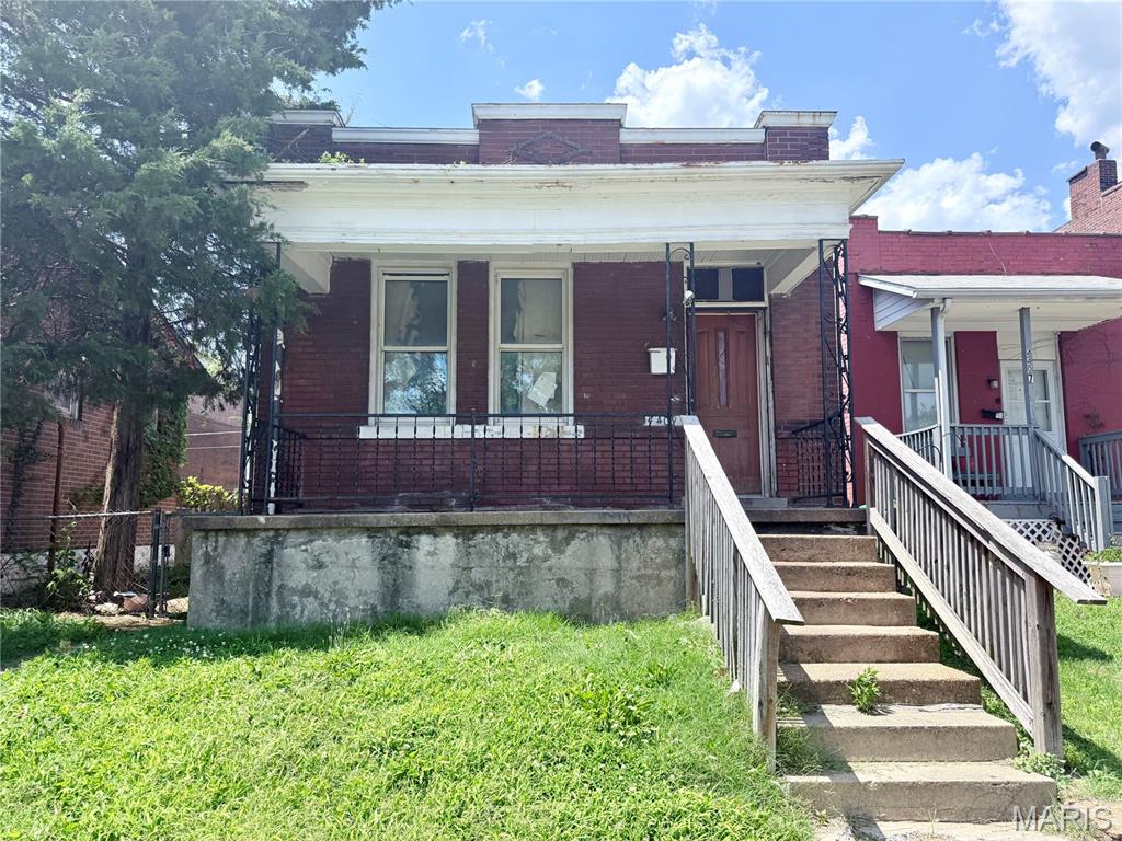 Investor Special! Bring your vision to this brick bungalow loaded with original character and renovation potential. Whether you're looking for your next fix-and-flip, rental property, BRRRR project, or restoration opportunity, this property offers a chance to create value from the ground up.
Historic details remain throughout, including original woodwork, stained glass, built-in cabinetry, fireplace, tall ceilings, and a full basement. The solid brick exterior and classic architectural features provide an excellent foundation for a complete renovation.
The spacious basement offers additional storage, utility space, and access for future improvements. Original craftsmanship and character are increasingly difficult to find at this price point.
Property requires substantial rehabilitation and is being sold strictly AS-IS. Seller to make no repairs, inspections, warranties, or concessions. Contents remaining in the property may stay. Cash or renovation financing preferred.
Excellent opportunity for investors, contractors, rehabbers, and buyers seeking a value-add project with significant upside potential.
